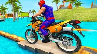 SuperHero GT Bike Racing 3D #Dirt Motor Cycle Racer Game #Bike Games To Play #Games For Android