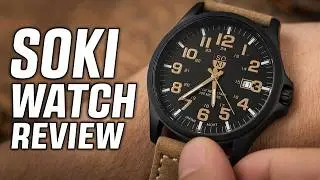 SOKI Vintage Classic Date Sport Watch Review