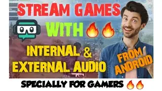 HOW TO STREAM PUBG MOBILE WITH INTERNAL AUDIO AND EXTERNAL AUDIO | 