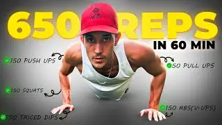 Calisthenics Workout: 650 Reps in the Morning
