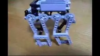 Long Stride 4 Legs Robot with Lego Technic 8293 Power Function