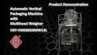 Automatic Vertical Packaging Machine with Multihead Weigher - HSY-VMS8050MW14L