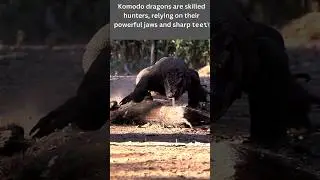 don't mess with Komodo dragon|discover with sabi #youtubeshorts #viral #shortsfeed #shorts #komodo