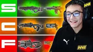Ranking The Best & Worst Weapons with NAVI Tyler & KIND4