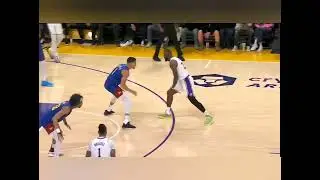 LBJ first basket to his 40k career points 👑#nba #basketball #viral #video #lakers #highlights #lbj