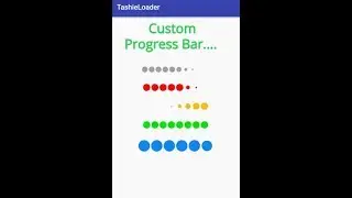 Custom Progress Bar With Dots Loader ||| *Advance Android Studio Tutorial*
