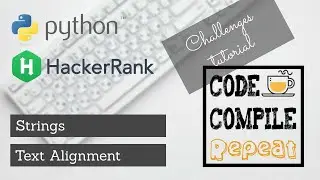 Python | Text Alignment | Hackerrank Solution