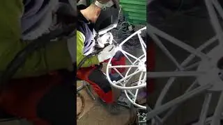 Сварка колеса вездехода
