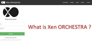 Xen Orchestra 5 installation