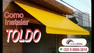 Como instalar um Toldo * Faça / Instale você mesmo * Fabricação SOB MEDIDA