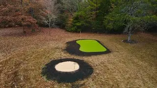 Our Putting Green and Bunker will be Ready for Masters Week!