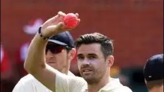 The King Of Swing 🏏🏏 Jimmy Anderson ☑️ l First Pink Ball Test