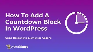 How To Add a Countdown Block in WordPress Using  Elementor Addons