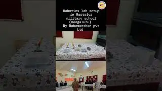 Unveiling a new chapter in robotics innovation! ✨ The Robomanthan Robotics Lab at RMS Bangalore. 🚀