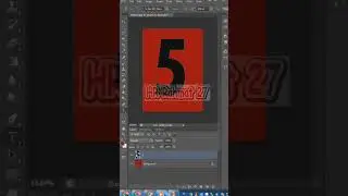 Text Effect in just 40 seconds in photoshop #photoshop #short #fyp