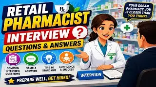 Retail Pharmacist Interview Questions & Answers - Job Interview Conversation