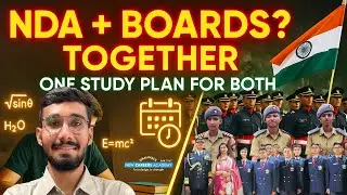 How to Prepare for NDA 2026 with 12th Boards 📚 | Study Plan by NCA”