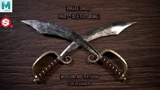 How To Texture Pirate Sword In Substance Painter | (Part - 3)