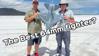 FMS 64mm F-16 Unboxing, Setup, And Flights!