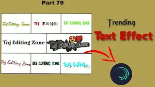 Alight Motion Trending Text Effect XML Without Password || New Text Effect Alight Motion ||