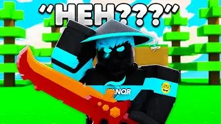 Bedwars Youtubers Be Like.