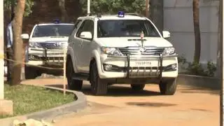 HOME MINISTER NAINI NARASIMHA REDDY CONVOY