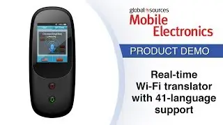 Wi-Fi translator supports 41 languages - Mobile Electronics show