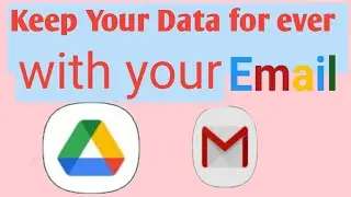 keep your data in Google Drive with Email