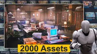 2000 ASSETS  |   52 Packs 23€ - Unreal Engine Townscape Super Pack
