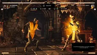 Mortal Kombat 1 - Scorpion Spear me Kombo Trial ( invasions Season 7 )