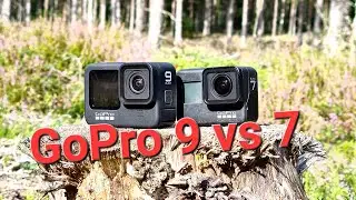 GoPro Hero 7 vs 9 simple comparison