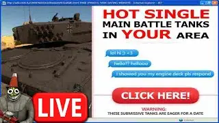 🔴 CHAT NOW for a FREE TANK (wait, that's illegal) (War Thunder)