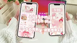 TRANSFORM YOUR PHONE WITH SONNY ANGELS 💌 (IOS & ANDROID) homescreen & lockscreen CUSTOMIZATION! 🍓