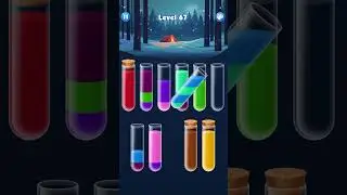 Water Sort & Help The Girl Level 67 #CorianderGaming