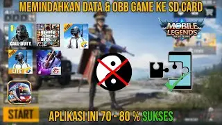 Memindahkan Data & Obb Game Ke SdCard | PENGGANTI APLIKASI TAICHI XPOSED MANAGER