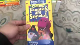 My Barney & Friends Episode VHS Tapes (Seasons 1, 2 & 3)