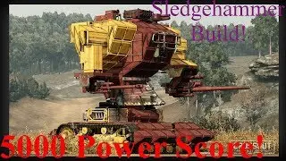 Crossout 5000 Power Score Sledgehammers Build