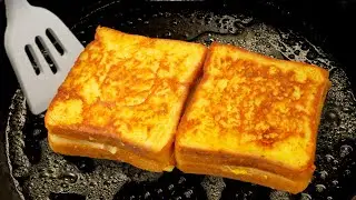 French Toast Sandwiches with Ham and Cheese in Minutes | Easy and Delicious Recipe