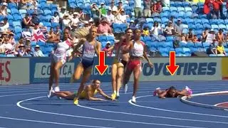 Audrey Werro Suffers Dramatic Fall in 800m Semi-Final 😱 | European Championships 2026