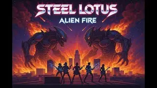 Alien Fire - Steel Lotus (2024) Epic 80s Hair Metal!