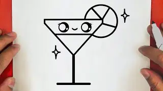 HOW TO DRAW A CUTE WINE, STEP BY STEP, DRAW Cute things