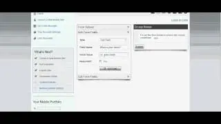 Using the MoFuse Form Builder