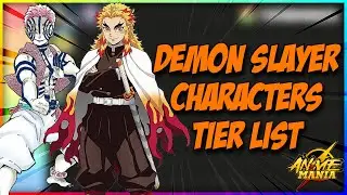 Demon Slayer Characters Tier List | Roblox Anime Mania