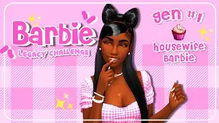 NEW LP💗BARBIE LEGACY CHALLENGE💗 CAS + CHIT·CHAT 💎 The Sims 4