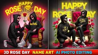 Rose day ai photo editing | Rose day ai image generator | Bing image creator