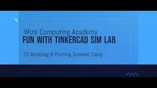 Young Learners Putting Their Designs in Motion with Tinkercad Sim Lab