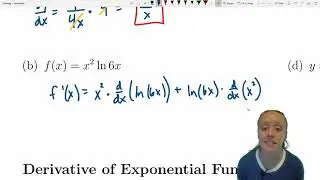 Logarithmic Differentiation- (Calc1-Examples#18)