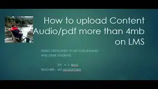 How to upload Assignments on LMS