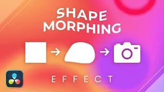 Shape Morphing Effect in Davinci Resolve