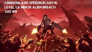 Crimsonland Speedrun Any% Level 1.2: Minor Alien Breach 